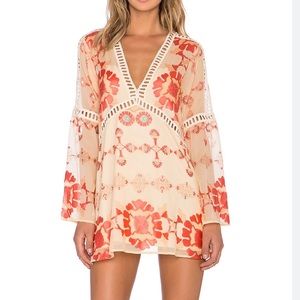 For Love & Lemons Barcelona mini dress